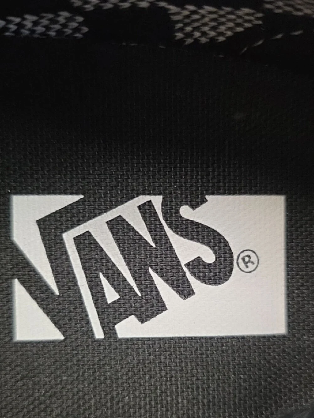 Vans Authentic Crochet Checkerboard Black White Mens 8.5 Womens 10 New